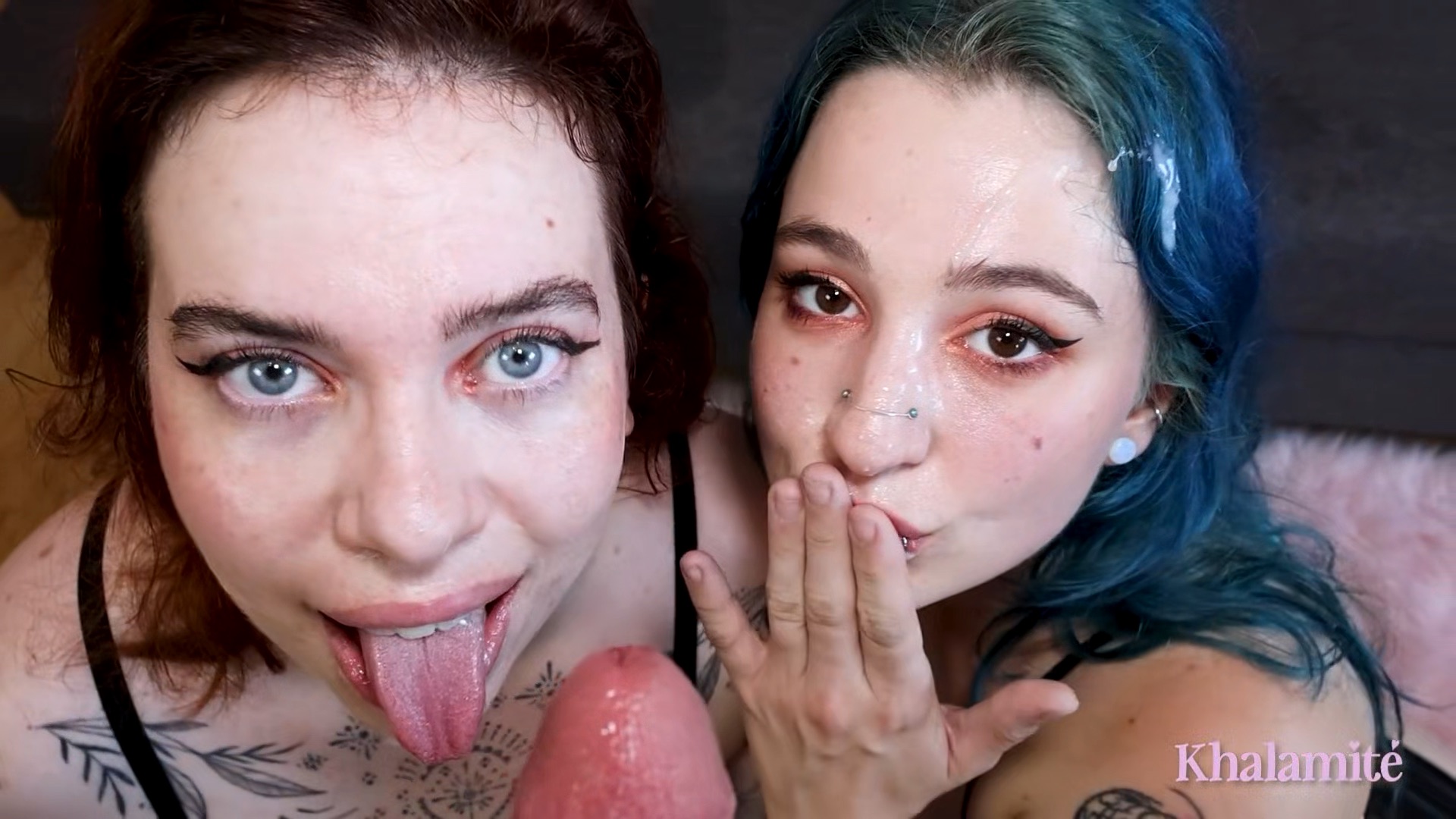 Khalamite Sextape Troilisme Fellation avec la Rousse Salope Lqve Vidéo Porno Leaks Borntobefuck