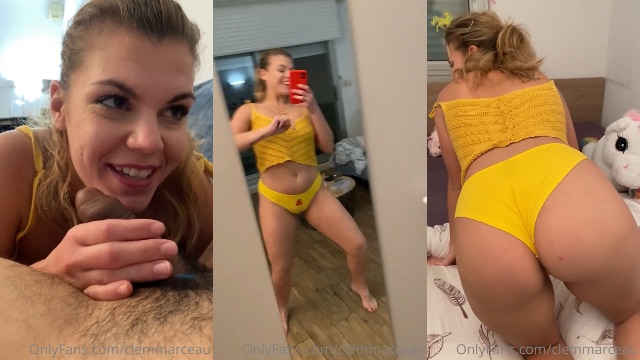 Clementine Marceau Sextape Good Fuck Before Going to Sleep POV Porn Video Leaks Borntobefuck
