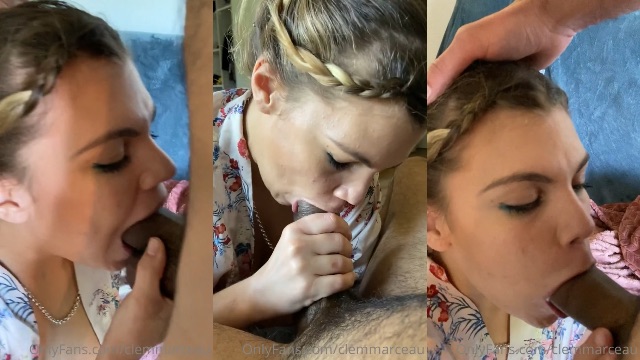 Clemmarceau Sextape Face Fucked und Sperma Schlucken POV Geleakte Porn Videos Borntobefuck