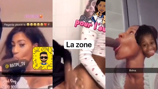 Bvlma Sextape Ébène Française Salope avec un BBC de Châtelet Vidéo Porno Leaks Borntobefuck
