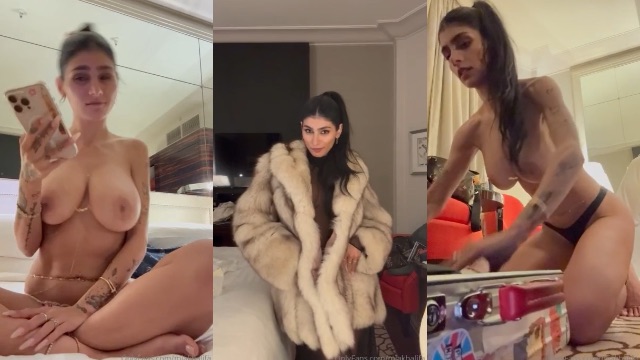 Mia Khalifa Nude Teasing In Paris for Famous Arab Porn Star Show Video Leaks Borntobefuck