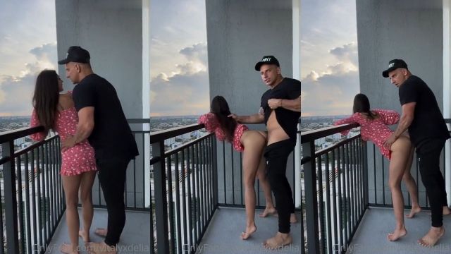 Delia Rose Sextape Fucking In The Highest Part Of Her Apartment Porn Video Leaks Borntobefuck