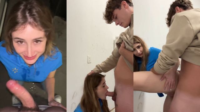Bronwin Aurora Se Baladait dans le Walmart en Regardant Très Belle Vidéo Porno Leaks Borntobefuck