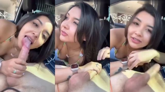 Capelli Neri con Tette Piccole Sono Stati Sorpresi a Fare Sesso Orale nella Loro Auto Video Porno Leaks Borntobefuck