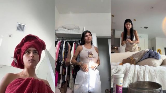 Mia Khalifa Nude Toute Fraîche Sortie de la Douche Vidéo Porno Leaks Borntobefuck