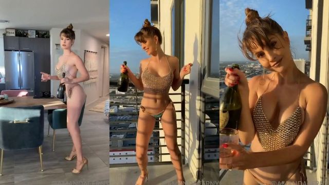 Amanda Cerny Nesse Conteúdo Exclusivo de Ano Novo do Onlyfans Vídeo Pornô Vazado Borntobefuck