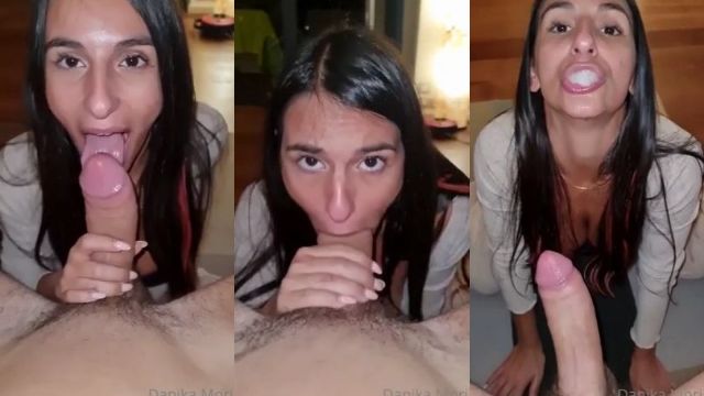 Danika Mori Sextape le Hace un Blowjob a Su Novio en Su Habitación Vídeos Filtrados Borntobefuck