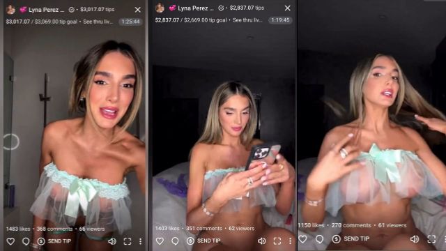 Lyna Perez Revela seu Belo Corpo Nu durante esse Exclusive New Online Livestream em Porn Video Vazados Borntobefuck