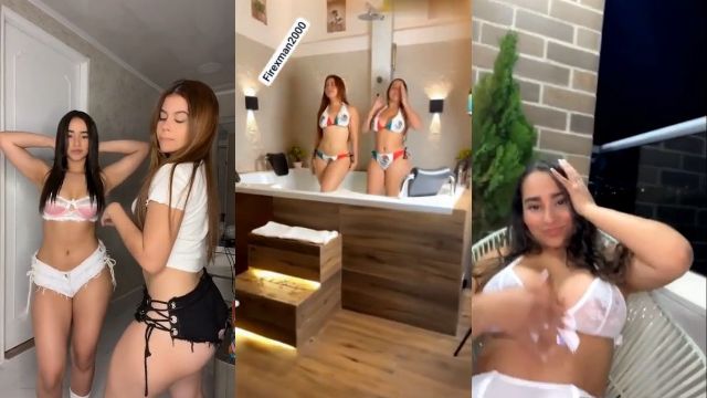 Valery Altamar y Viviana Altamar Desnudas Lesbianas le Chupan las Tetas Vídeos Porno Filtrados Borntobefuck