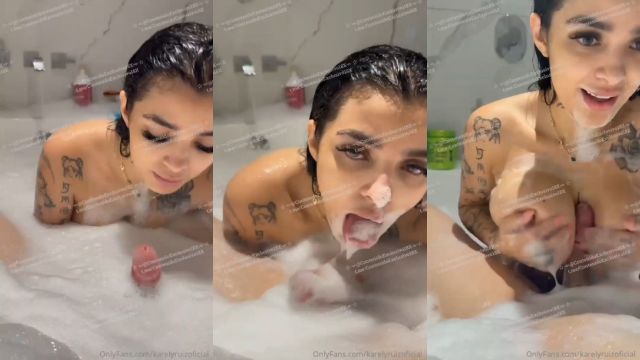 Karely Ruiz Chupando Polla en la Bañera Vídeos Filtrados Borntobefuck