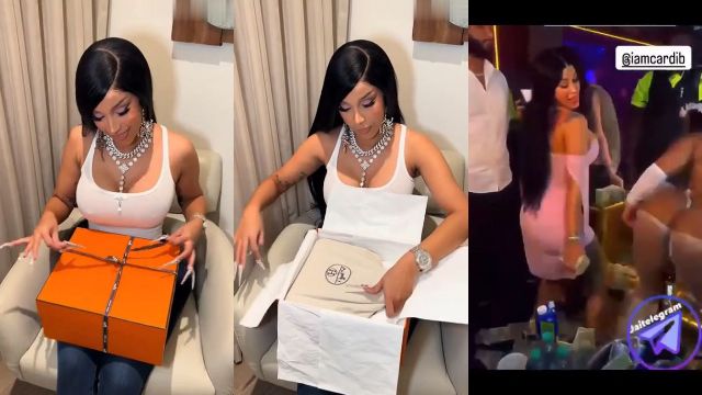 Cardi B Desnuda Muestra Accidentalmente el Toto Tirando Dólares a Strippers Vídeo Filtrado Borntobefuck