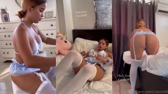 Caomi Madalis Dominican Preparing Halloween Clothes Strip Porn Video Leaks Borntobefuck