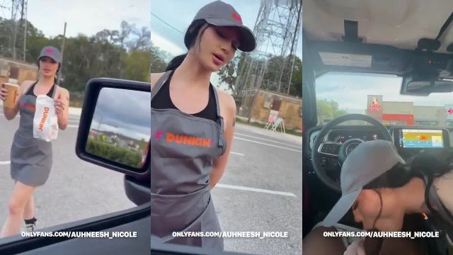 Auhneesh Nicole Sextape Sus Agujeros en Polvo en el Estacionamiento Vídeo Porno Filtrado Borntobefuck