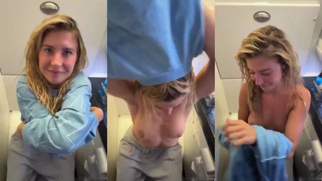 Cocoyogi Sextape Quickie Baise dans les Toilettes d'un Train Public Vidéo Porno Leaks Borntobefuck