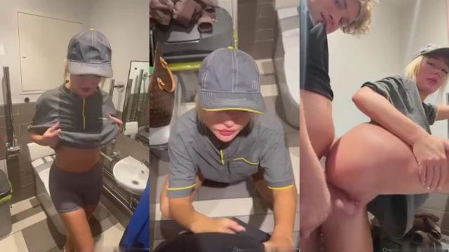 Belle Olivia Sextape en Roleplay Employée McDonald Se Fait Défoncer au Travail Vidéo Porno Leaks Borntobefuck