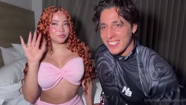 Gattouz0 Sextape com Celeste Alba e Ela Montando Nele Porno Vídeo Vazado Borntobefuck