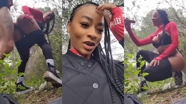 Malia Lenoir Sextape Fucked by a Hiker in the Woods Porn Video Leaks Borntobefuck