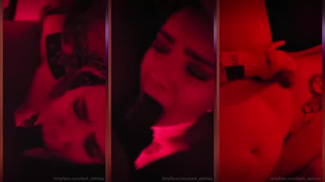 GOTH Gets Facefucked Nastily Borntobefuck
