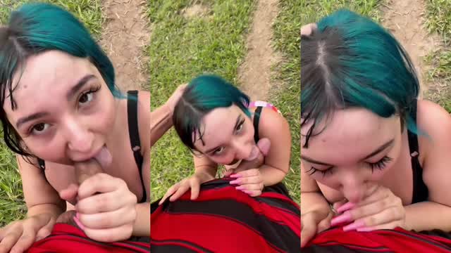 Belle Belinha Sextape Faz um Boquete Babado ao Ar Livre Vídeo Pornô Vazado Borntobefuck