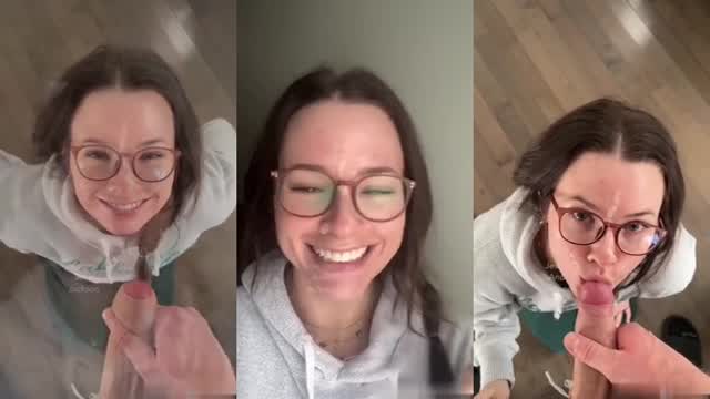 JessieAndJackson Sextape Bekommt Ihr Hübsches Gesicht mit Sperma Bedeckt Geleakte Porn Videos Borntobefuck