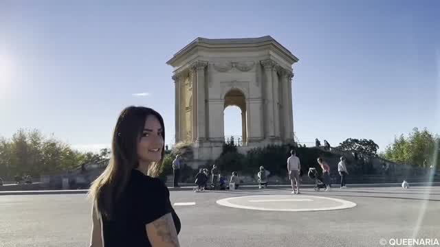 Queenaria Sextape o Tour de France Episódio 1 Montpellier Vídeo Porno Borntobefuck