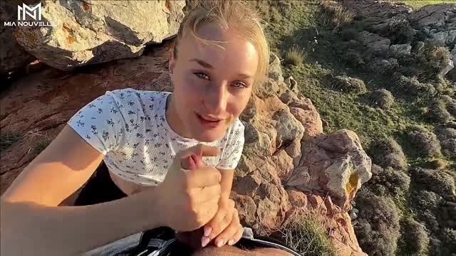 Mia Nouvelle Sextape Gets Taken Up A Mountain Porn Video Borntobefuck