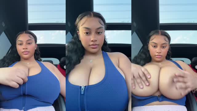 Milk Mamijas Desnuda Mueve Sus Grandes Tetas en el Coche Vídeos Filtrados Borntobefuck