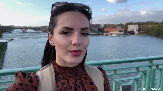 Queenaria Sextape o Tour de France Episódio 2 Toulouse Vídeo Porno Borntobefuck
