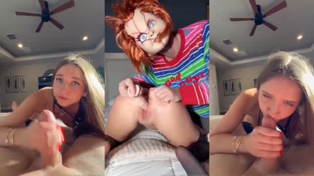 Skylar Mae Sextape Gets Fucked By Chucky In BDSM Porn Video Borntobefuck