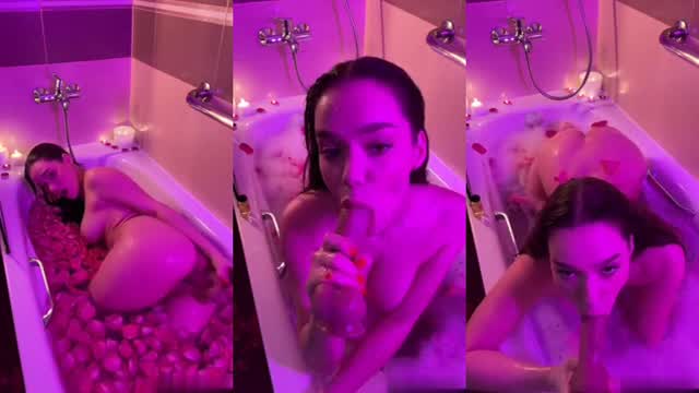 Seltin Sweet Nude Bath Dildo Fuck Masturbation Porn Video Leaks Borntobefuck