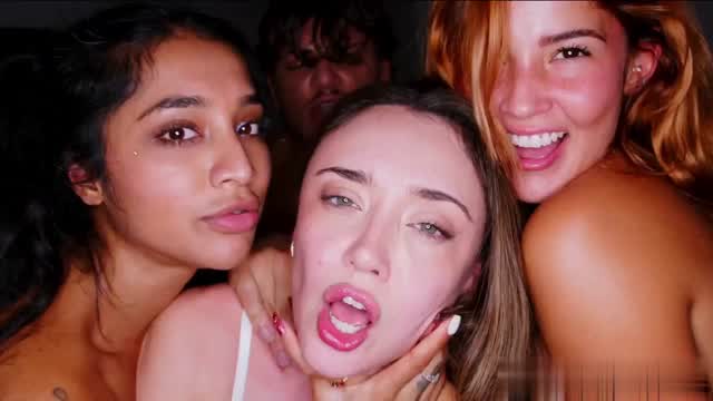 Yasmina Khan Sextape And Her Girlfriends Take Turns Fucking One Guy Porn Video Leaks Borntobefuck