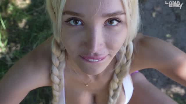 Lana Grey Sextape Hat Sex Mit Einem Typen Im Wald Pornovideo Borntobefuck