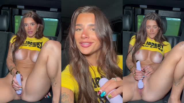 Ari Kytsya Nude Masturbates In The Car Using Her Vibrator Porn Video Borntobefuck