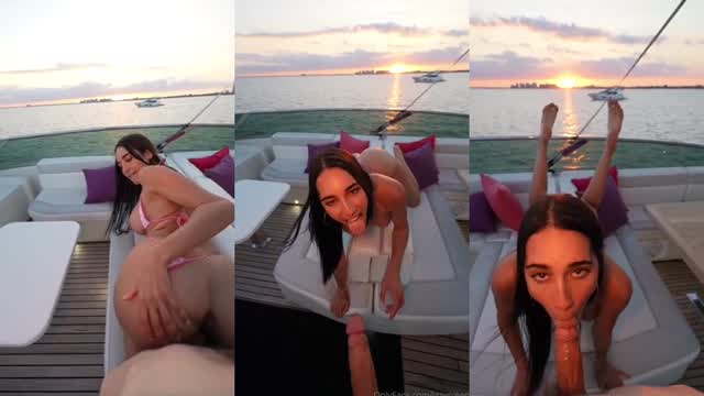 Izzy Green Sextape Toma Pau no Barco Vídeo Pornô Vazado Borntobefuck